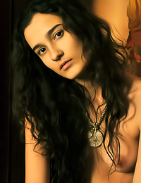Attractive brunette vixen Sophie A takes off her clothes and unveils her smoking hot body.