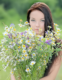 Diana H takes all of her clothes in front of the camera and then fingers her deep wet meat hole.